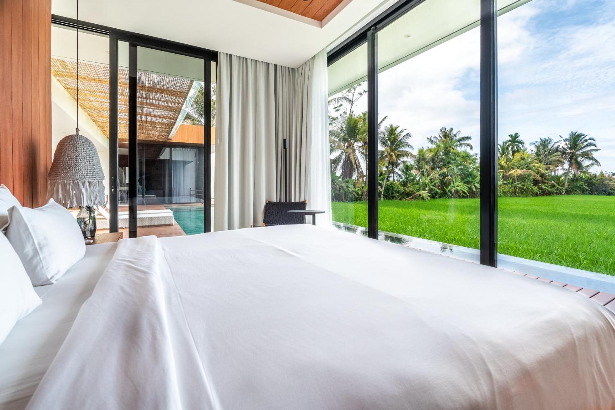Green Flow Ubud Villas I Chambre photo