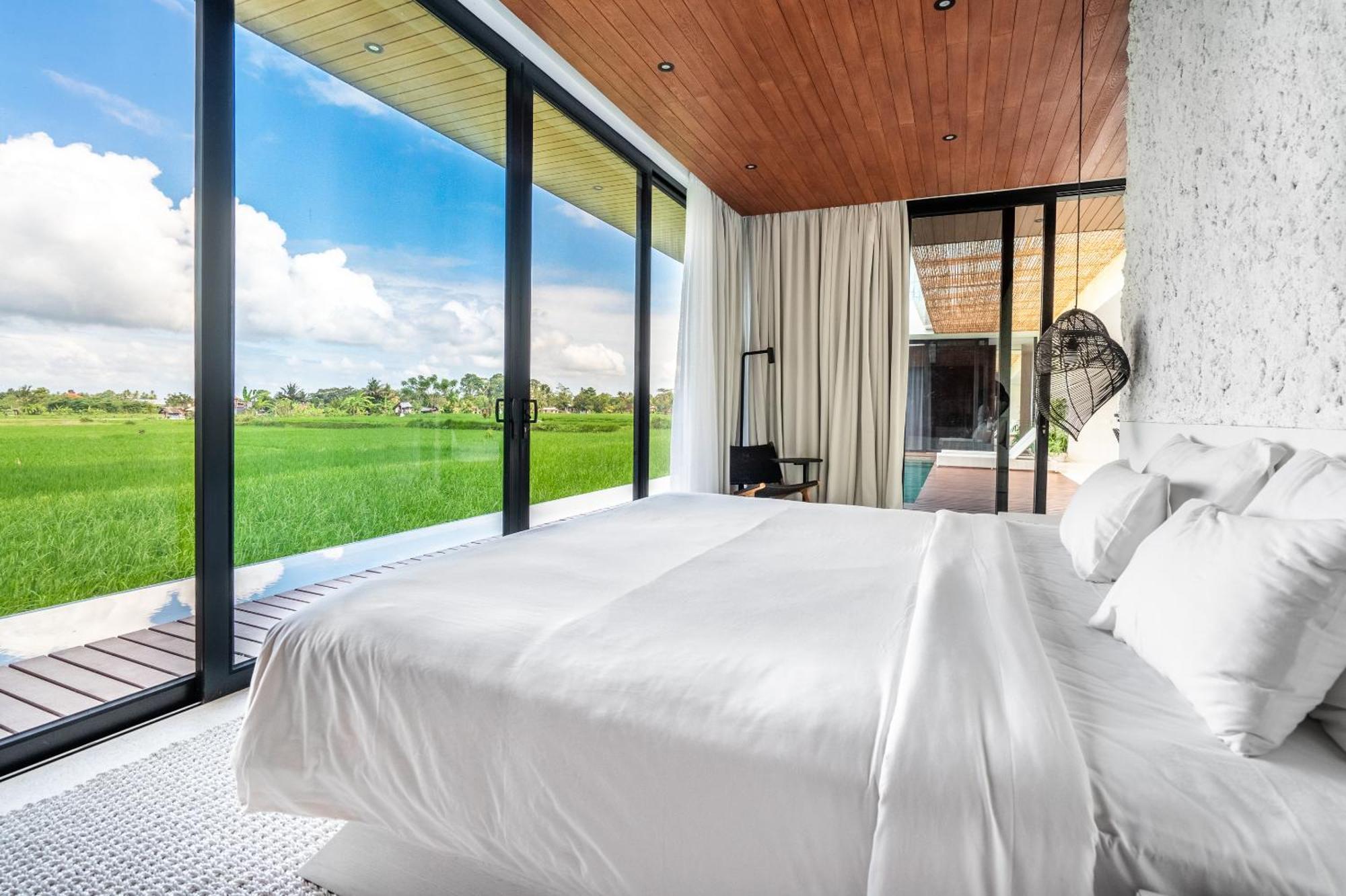 Green Flow Ubud Villas I Chambre photo