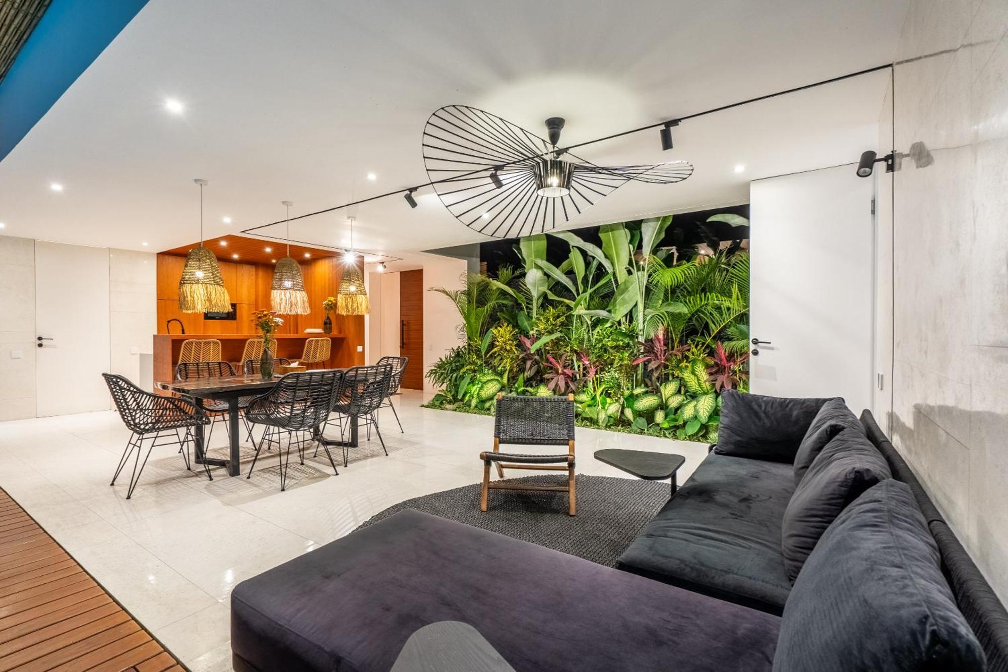 Green Flow Ubud Villas I Chambre photo