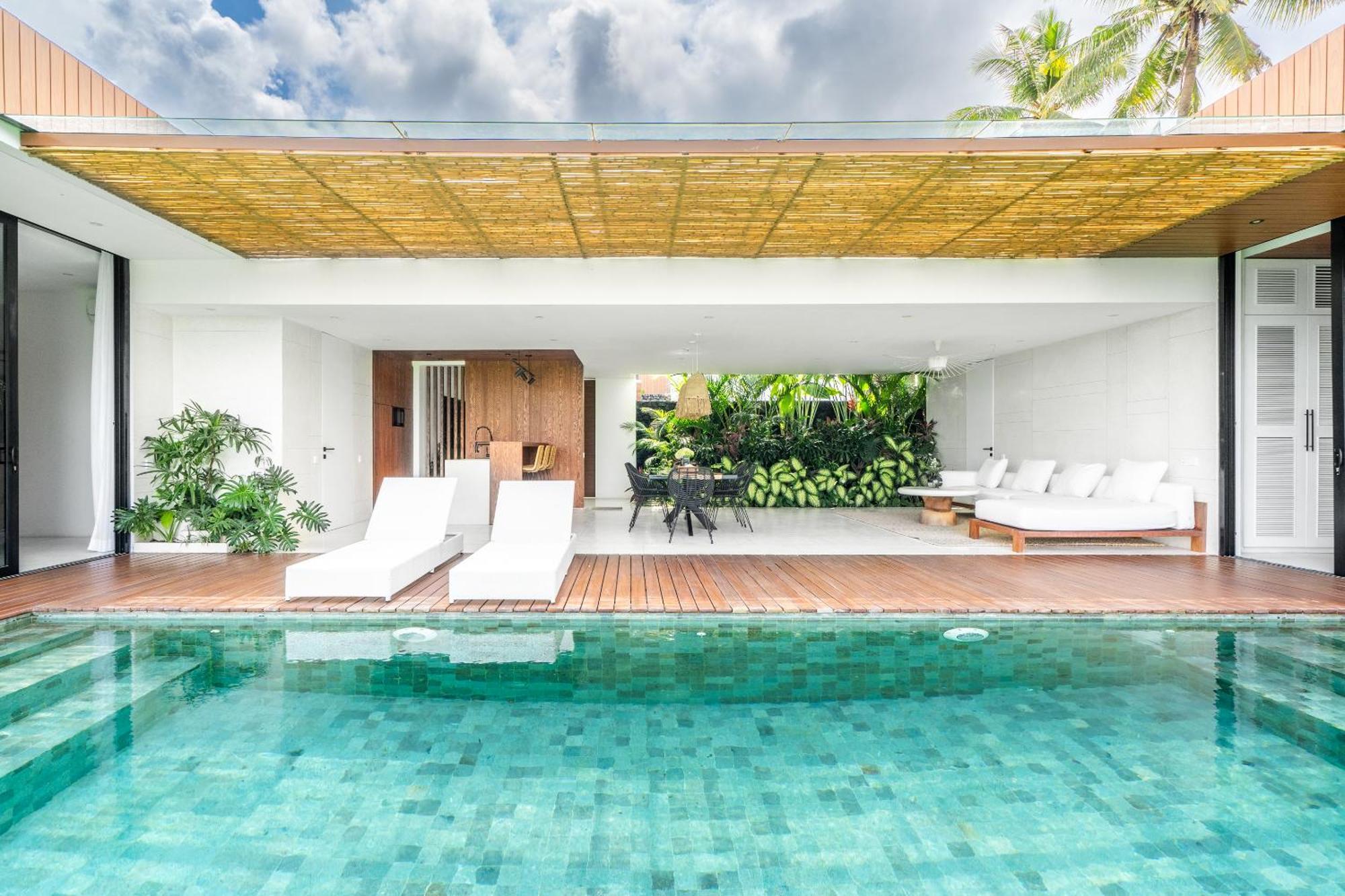 Green Flow Ubud Villas I Chambre photo