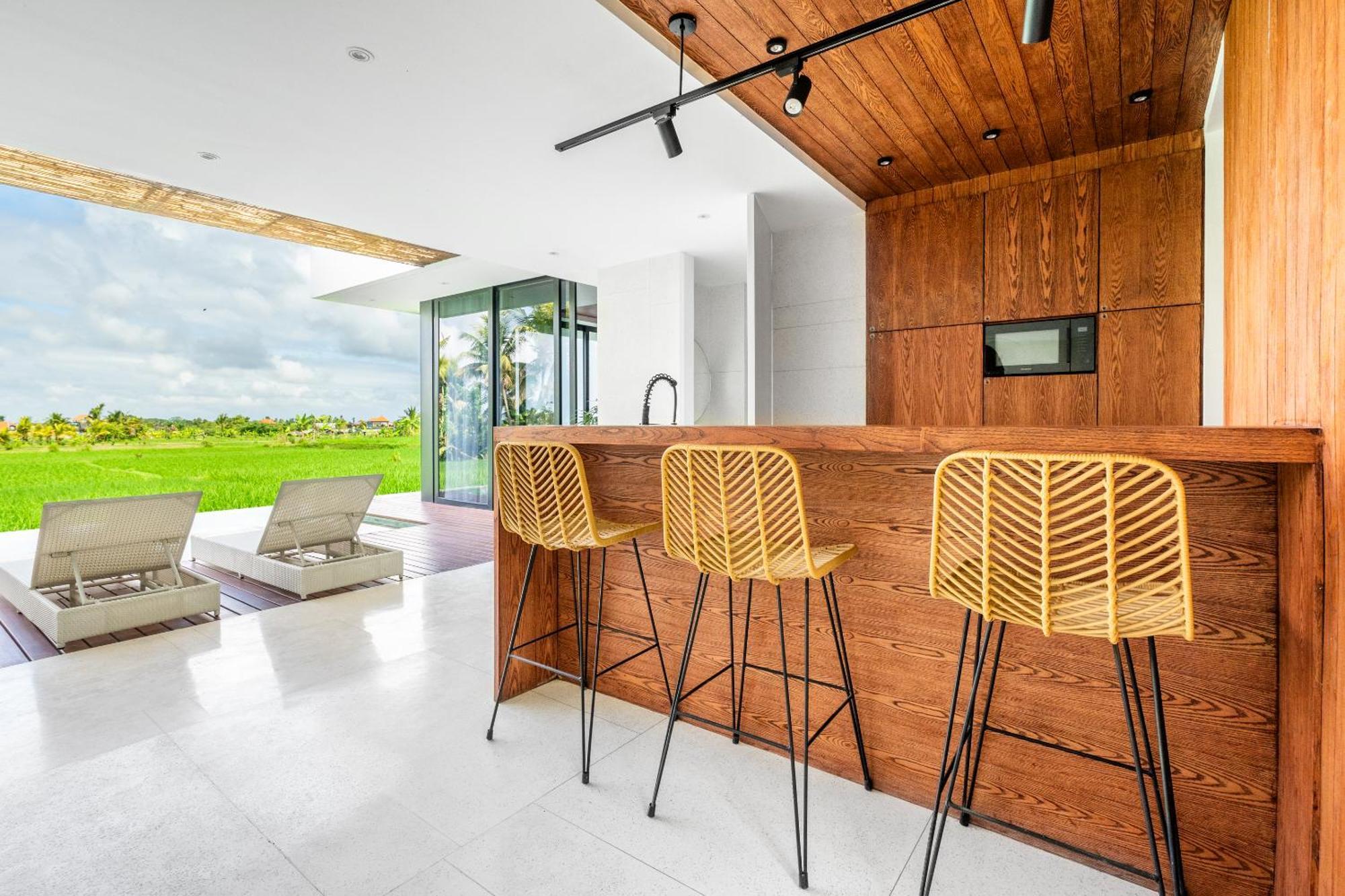 Green Flow Ubud Villas I Chambre photo
