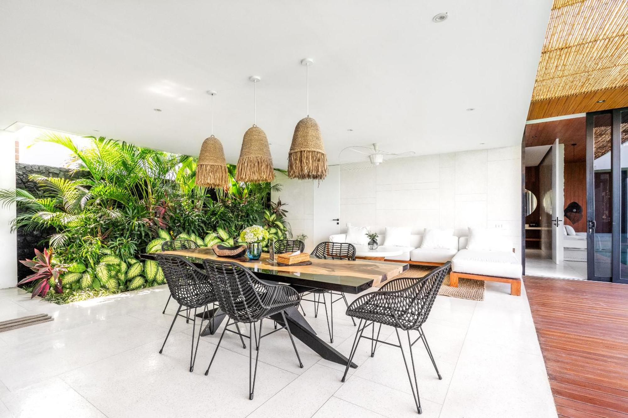 Green Flow Ubud Villas I Chambre photo